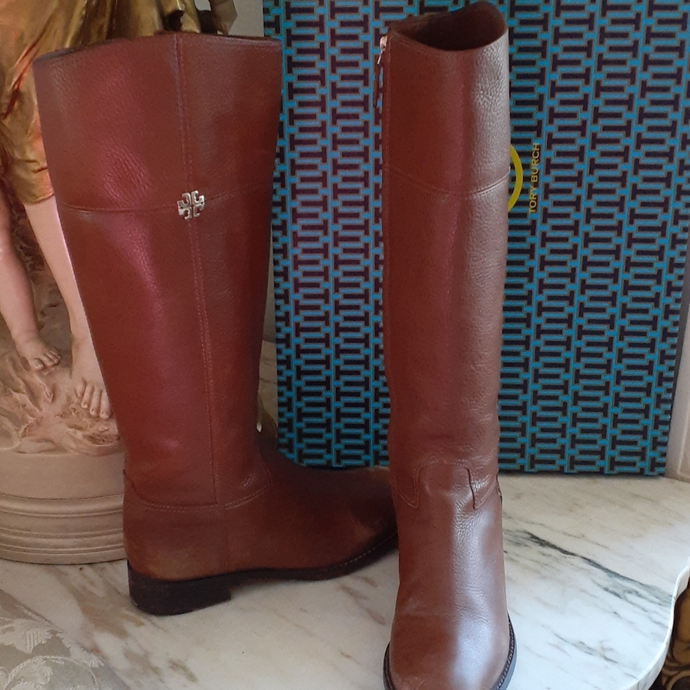 Tory Burch Riding leather boots - Picture 1 of 7